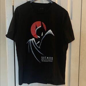DC Comics Batman The Animated Series (1992 Series) T-Shirt Size Large In Black